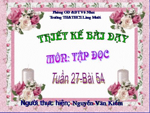 Tuần 27. Con sẻ