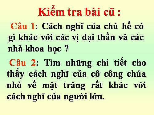 Tuần 17. Rất nhiều mặt trăng (tiếp theo)