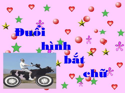 Tro choi Duoi hinh bat chu cho hoc sinh