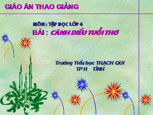 Tuần 15. Cánh diều tuổi thơ