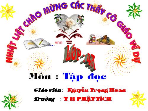 Tuần 14. Chú Đất Nung (tiếp theo)