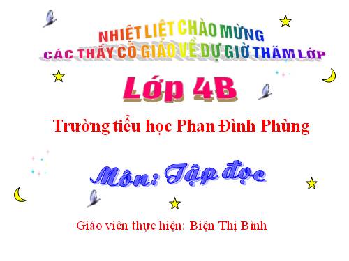 Tuần 8. Đôi giày ba ta màu xanh