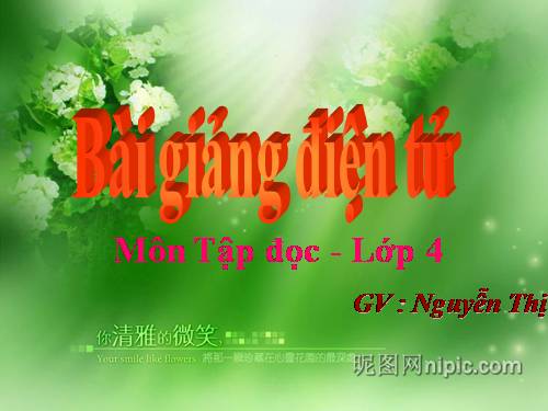 Tuần 8. Đôi giày ba ta màu xanh