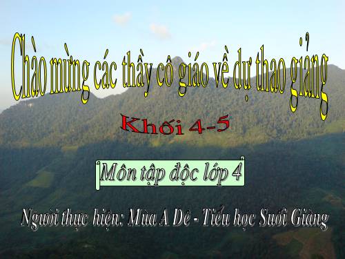 Tuần 7. Trung thu độc lập