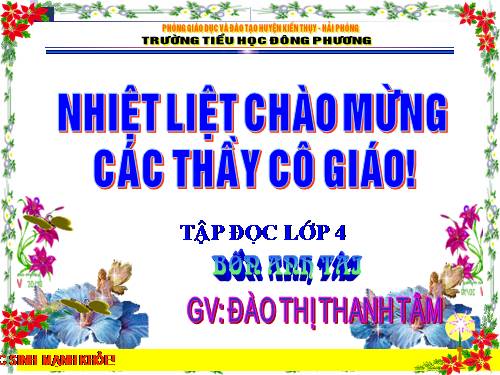 Tuần 19. Bốn anh tài