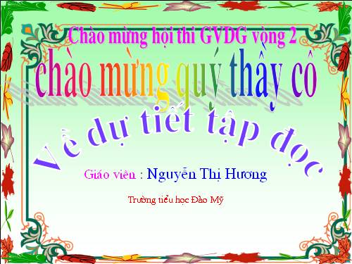 Tuần 19. Chuyện cổ tích về loài người