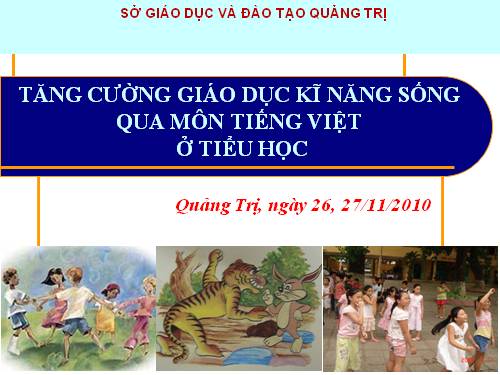 GD KỸ NĂNG SỐNG- BÀI MỞ ĐẦU