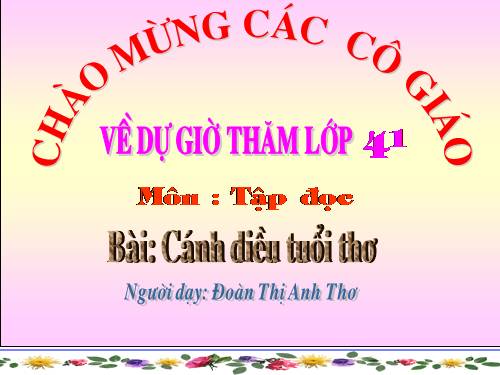 Tuần 15. Cánh diều tuổi thơ