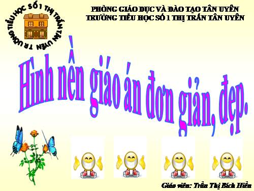 Hình nền GAĐT đơn giản, đẹp