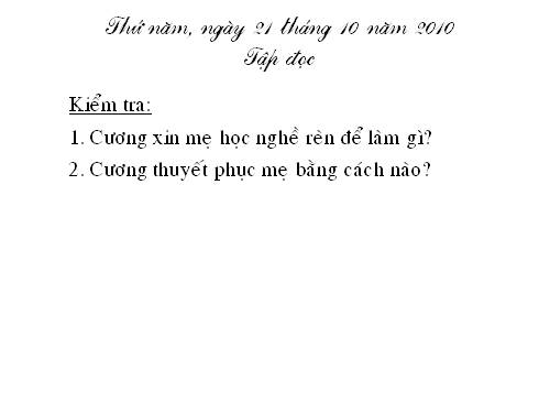 Tuần 9. Điều ước của vua Mi-đát