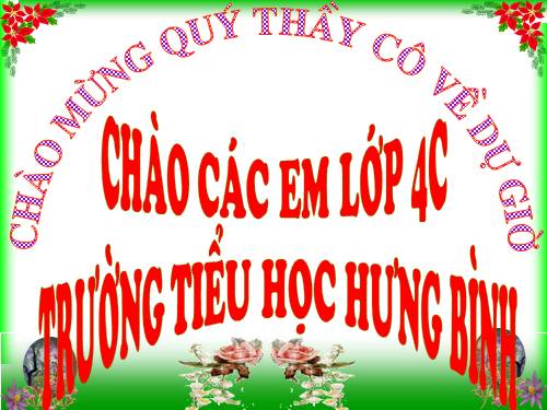 Tuần 30. Dòng sông mặc áo