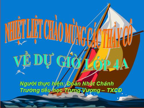 Tuần 26. Thắng biển