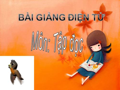Tuần 27. Con sẻ