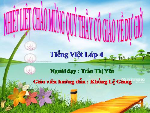 Tuần 27. Dù sao trái đất vẫn quay!