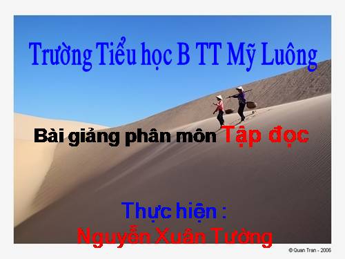 Tuần 22. Chợ Tết