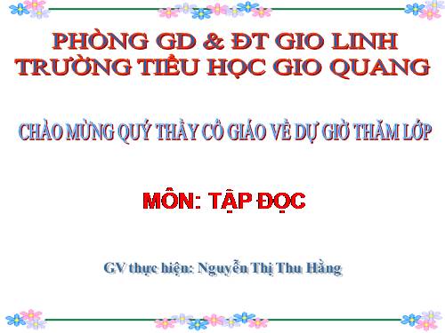 Tuần 19. Chuyện cổ tích về loài người