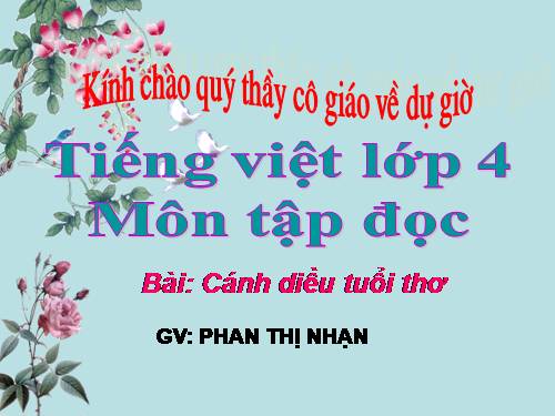 Tuần 15. Cánh diều tuổi thơ