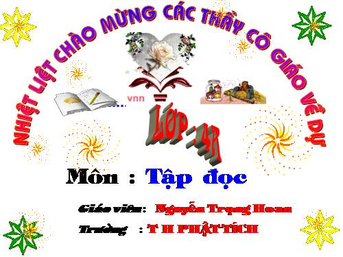 Tuần 14. Chú Đất Nung (tiếp theo)