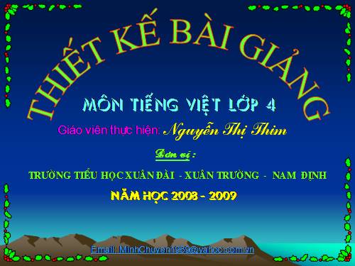 Tuần 17. Rất nhiều mặt trăng