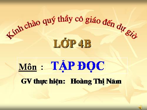 Tuần 8. Đôi giày ba ta màu xanh