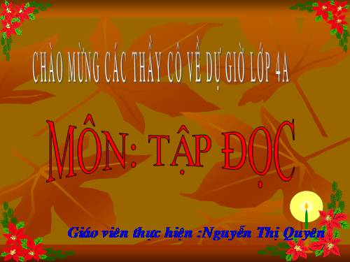 Tuần 11. Ông Trạng thả diều