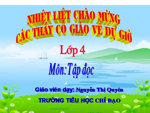 Tuần 26. Ga-vrốt ngoài chiến luỹ