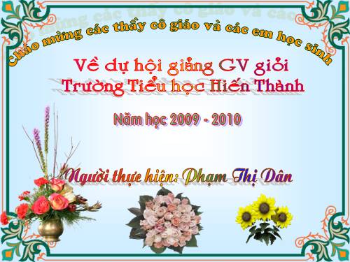 Tuần 16. Kéo co