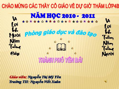 Tuần 7. Trung thu độc lập