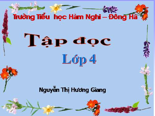 Tuần 7. Trung thu độc lập