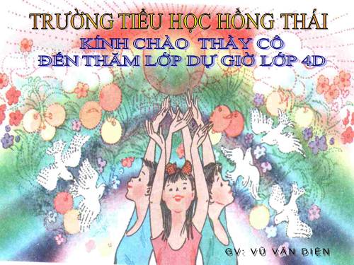 Tuần 5. Gà Trống và Cáo