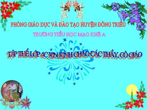 Tuần 5. Những hạt thóc giống