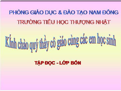 Tuần 30. Dòng sông mặc áo