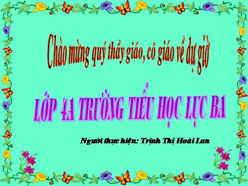 Tuần 34. Ăn mầm đá