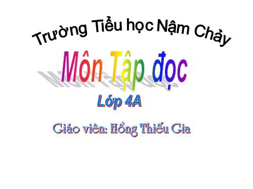 Tuần 31. Con chuồn chuồn nước