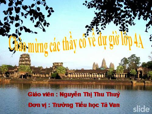 Tuần 31. Ăng-co Vát