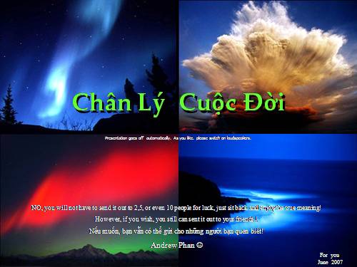 chân lý cuộc sống