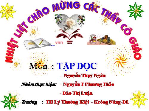 Tuần 14. Chú Đất Nung