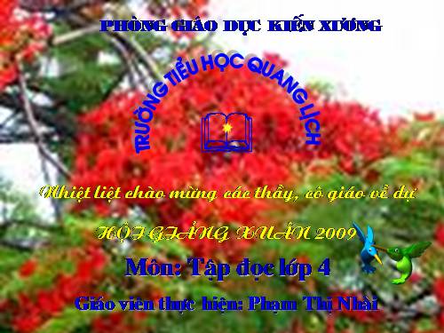 Tuần 23. Hoa học trò