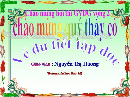 Tuần 19. Chuyện cổ tích về loài người