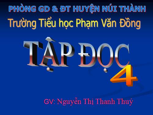 Tuần 20. Trống đồng Đông Sơn