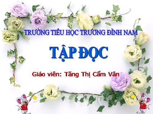 Tuần 19. Bốn anh tài