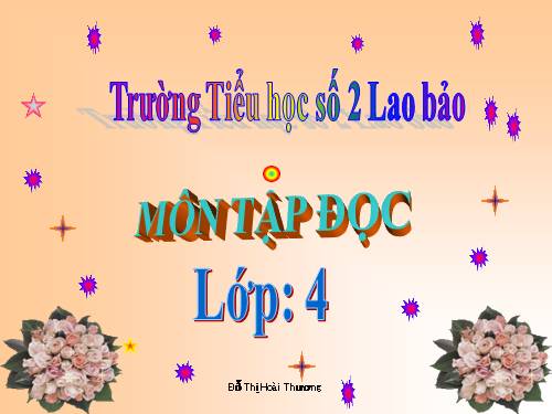 Tuần 16. Kéo co