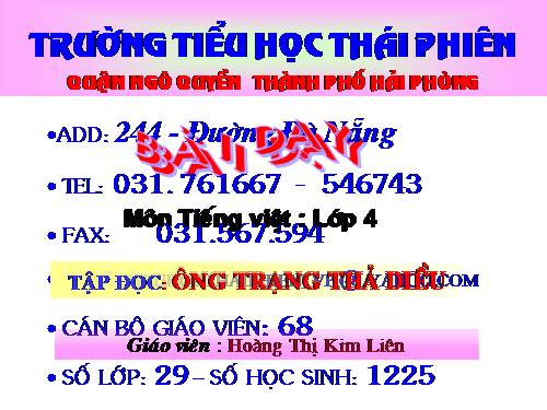 Tuần 11. Ông Trạng thả diều