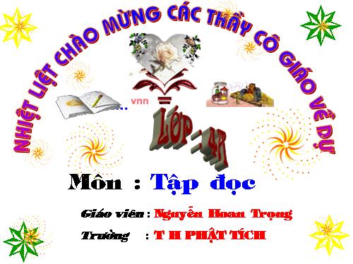 Tuần 14. Chú Đất Nung