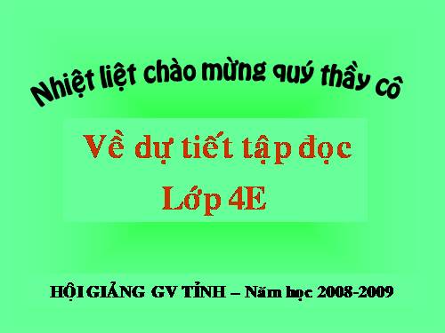 Tuần 27. Dù sao trái đất vẫn quay!