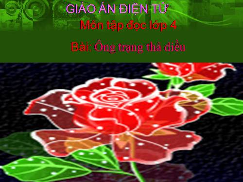 Tuần 11. Ông Trạng thả diều