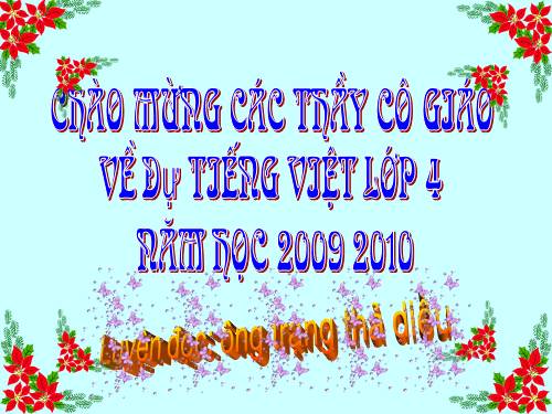 Tuần 11. Ông Trạng thả diều