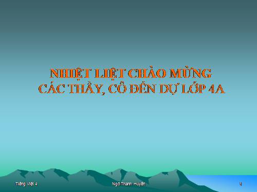 Tuần 21. Bè xuôi sông La