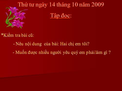 Tuần 7. Trung thu độc lập