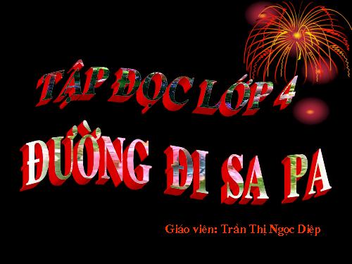 Tuần 29. Đường đi Sa Pa